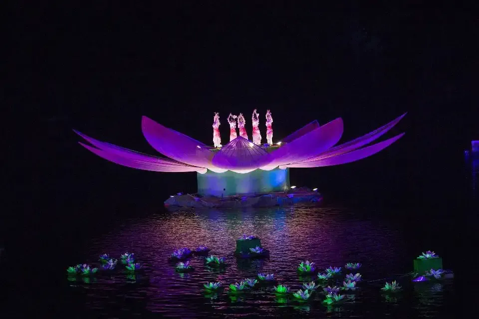 大型山水实景演出乌蒙沐歌4月22日震撼上演